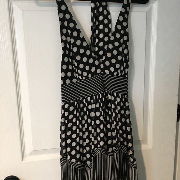 BCBG Silk Halter Dress - Picture 4 of 7